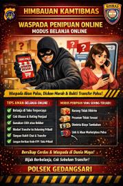 HIMBAUAN KAMTIBMAS TERHADAP PENIPUAN ONLINE